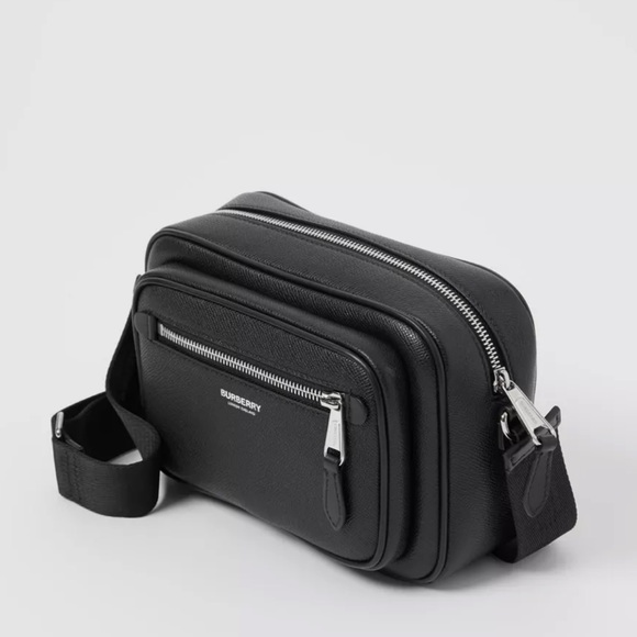 SS22 Burberry Black Leather Crossbody Bag - Picture 7 of 8